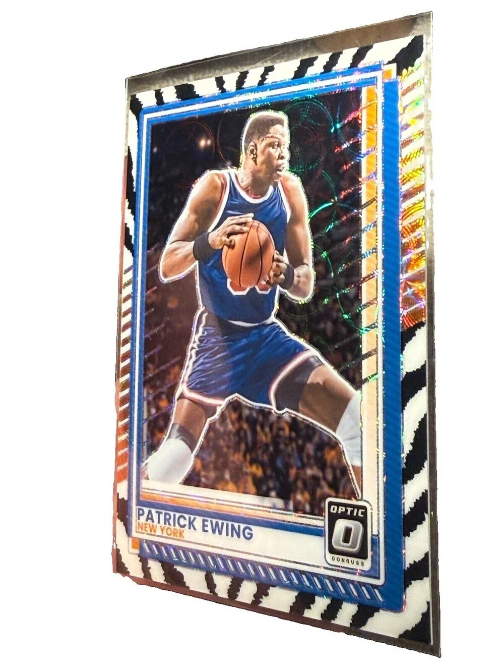2025-26 Patrick Ewing White Tiger SSP Prizm #125 -Knicks HOF Rare- Wknd Special